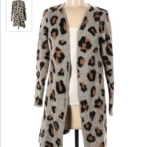 Apt. 9 XXL Cheetah Print Cardigan